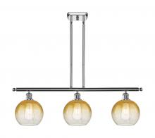 Innovations Lighting 516-3I-PC-G483-8AM - Brookhaven Globe - 3 Light - 36 inch - Polished Chrome - Stem Hung - Island Light