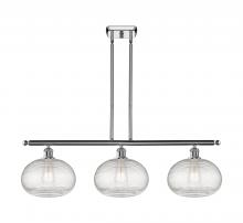 Innovations Lighting 516-3I-PC-G555-10CL - Ithaca - 3 Light - 37 inch - Polished Chrome - Stem hung - Island Light