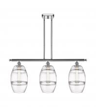 Innovations Lighting 516-3I-PC-G557-8CL - Vaz - 3 Light - 36 inch - Polished Chrome - Cord hung - Island Light