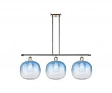 Innovations Lighting 516-3I-PN-G481-10SB - Brookhaven Sphere - 3 Light - 37 inch - Polished Nickel - Stem Hung - Island Light