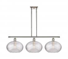 Innovations Lighting 516-3I-PN-G555-12CL - Ithaca - 3 Light - 39 inch - Polished Nickel - Stem hung - Island Light