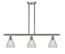 Innovations Lighting 516-3I-SN-G275 - Conesus - 3 Light - 36 inch - Brushed Satin Nickel - Cord hung - Island Light