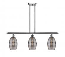 Innovations Lighting 516-3I-SN-G557-6SM - Vaz - 3 Light - 36 inch - Brushed Satin Nickel - Stem hung - Island Light