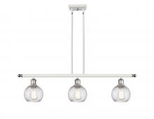 Innovations Lighting 516-3I-WPC-G1214-6 - Small Twisted Swirl 3 Light Island Light part of the Ballston Collection