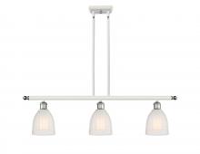 Innovations Lighting 516-3I-WPC-G441 - Brookfield - 3 Light - 36 inch - White Polished Chrome - Cord hung - Island Light