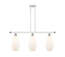 Innovations Lighting 516-3I-WPC-G651-7 - Cindyrella - 3 Light - 36 inch - White Polished Chrome - Stem hung - Island Light