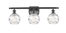 Innovations Lighting 516-3W-OB-G1213-6CL - Athens Deco Swirl - 3 Light - 26 inch - Oil Rubbed Bronze - Bath Vanity Light