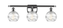 Innovations Lighting 516-3W-PC-G1213-6CL - Athens Deco Swirl - 3 Light - 26 inch - Polished Chrome - Bath Vanity Light