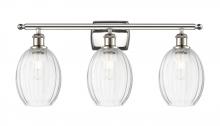 Innovations Lighting 516-3W-PN-G459-6CL - Preston Bulb - 3 Light - 26 inch - Polished Nickel - Bath Vanity Light