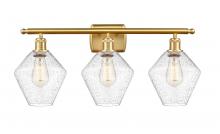 Innovations Lighting 516-3W-SG-G654-8 - Cindyrella - 3 Light - 28 inch - Satin Gold - Bath Vanity Light