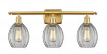 Innovations Lighting 516-3W-SG-G82 - Eaton - 3 Light - 26 inch - Satin Gold - Bath Vanity Light