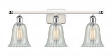 Innovations Lighting 516-3W-WPC-G2811 - Hanover - 3 Light - 26 inch - White Polished Chrome - Bath Vanity Light