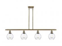 Innovations Lighting 516-4I-AB-G362 - Waverly - 4 Light - 48 inch - Antique Brass - Stem hung - Island Light