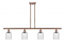 Innovations Lighting 516-4I-AC-G559-5SDY - Bridal Veil - 4 Light - 48 inch - Antique Copper - Cord hung - Island Light