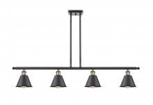 Innovations Lighting 516-4I-BAB-M8 - Smithfield - 4 Light - 48 inch - Black Antique Brass - Stem hung - Island Light
