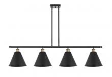 Innovations Lighting 516-4I-BAB-MBC-12-BK - Berkshire - 4 Light - 50 inch - Black Antique Brass - Stem hung - Island Light