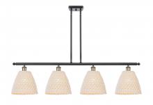 Innovations Lighting 516-4I-BAB-NBD-9-NAT - Bristol Natural - 4 Light - 48 inch - Black Antique Brass - Cord hung - Island Light