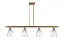 Innovations Lighting 516-4I-BB-G442 - Brookfield - 4 Light - 48 inch - Brushed Brass - Stem hung - Island Light