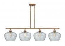 Innovations Lighting 516-4I-BB-G92-L - Fenton - 4 Light - 49 inch - Brushed Brass - Stem hung - Island Light
