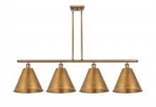 Innovations Lighting 516-4I-BB-MBC-12-BB - Berkshire - 4 Light - 50 inch - Brushed Brass - Stem hung - Island Light