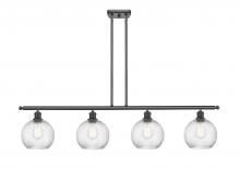 Innovations Lighting 516-4I-BK-G1214-8 - Twisted Swirl 4 Light Island Light part of the Ballston Collection