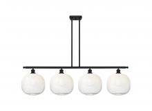 Innovations Lighting 516-4I-BK-G481-10OP - Brookhaven Sphere - 4 Light - 49 inch - Matte Black - Stem Hung - Island Light