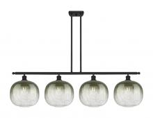 Innovations Lighting 516-4I-BK-G481-10SL - Brookhaven Sphere - 4 Light - 49 inch - Matte Black - Stem Hung - Island Light
