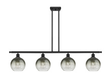 Innovations Lighting 516-4I-BK-G483-8SL - Brookhaven Globe - 4 Light - 48 inch - Matte Black - Stem Hung - Island Light
