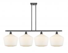 Innovations Lighting 516-4I-BK-G651-12 - Cindyrella - 4 Light - 50 inch - Matte Black - Stem hung - Island Light