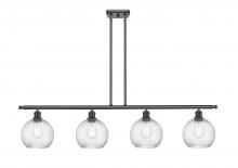 Innovations Lighting 516-4I-OB-G1214-8 - Twisted Swirl 4 Light Island Light part of the Ballston Collection
