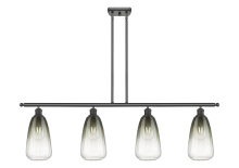 Innovations Lighting 516-4I-OB-G480-6SL - Brookhaven Almond - 4 Light - 48 inch - Oil Rubbed Bronze - Stem Hung - Island Light