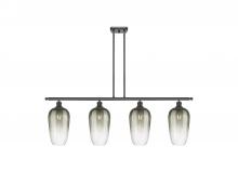 Innovations Lighting 516-4I-OB-G484-7SL - Brookhaven Flute - 4 Light - 48 inch - Oil Rubbed Bronze - Stem Hung - Island Light