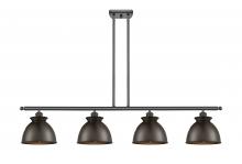 Innovations Lighting 516-4I-OB-M14-OB - Adirondack - 4 Light - 48 inch - Oil Rubbed Bronze - Stem hung - Island Light