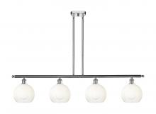 Innovations Lighting 516-4I-PC-G483-8OP - Brookhaven Globe - 4 Light - 48 inch - Polished Chrome - Stem Hung - Island Light