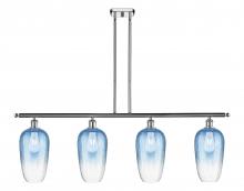 Innovations Lighting 516-4I-PC-G484-7SB - Brookhaven Flute - 4 Light - 48 inch - Polished Chrome - Stem Hung - Island Light