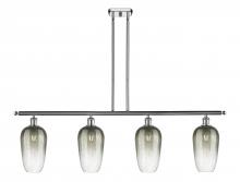 Innovations Lighting 516-4I-PC-G484-7SL - Brookhaven Flute - 4 Light - 48 inch - Polished Chrome - Stem Hung - Island Light