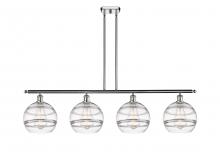 Innovations Lighting 516-4I-PC-G556-10CL - Rochester - 4 Light - 48 inch - Polished Chrome - Stem hung - Island Light