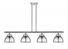 Innovations Lighting 516-4I-PC-M14-PC - Adirondack - 4 Light - 48 inch - Polished Chrome - Stem hung - Island Light