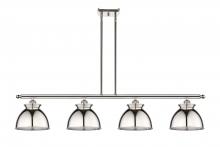 Innovations Lighting 516-4I-PN-M14-PN - Adirondack - 4 Light - 48 inch - Polished Nickel - Stem hung - Island Light