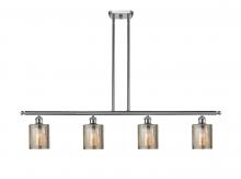 Innovations Lighting 516-4I-SN-G116 - Cobbleskill - 4 Light - 48 inch - Brushed Satin Nickel - Stem hung - Island Light