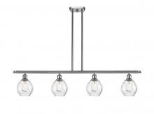 Innovations Lighting 516-4I-SN-G362 - Waverly - 4 Light - 48 inch - Brushed Satin Nickel - Stem hung - Island Light