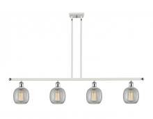 Innovations Lighting 516-4I-WPC-G105 - Belfast - 4 Light - 48 inch - White Polished Chrome - Cord hung - Island Light