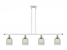 Innovations Lighting 516-4I-WPC-G259 - Caledonia - 4 Light - 48 inch - White Polished Chrome - Stem hung - Island Light