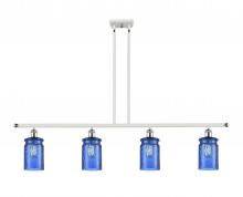 Innovations Lighting 516-4I-WPC-G352-BL - Candor 4 Light Island Light
