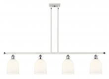 Innovations Lighting 516-4I-WPC-G558-6GWH - Bella - 4 Light - 48 inch - White Polished Chrome - Stem hung - Island Light