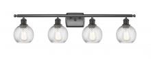 Innovations Lighting 516-4W-OB-G1214-6 - Small Twisted Swirl 4 Light Bath Vanity Light part of the Ballston Collection