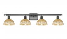 Innovations Lighting 516-4W-OB-NBD2-75-NAT - Bristol Natural II - 4 Light - 38 inch - Oil Rubbed Bronze - Bath Vanity Light