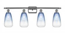 Innovations Lighting 516-4W-PC-G480-6SB - Brookhaven Almond - 4 Light - 36 inch - Polished Chrome - Bath Vanity Light