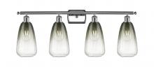 Innovations Lighting 516-4W-PC-G480-6SL - Brookhaven Almond - 4 Light - 36 inch - Polished Chrome - Bath Vanity Light