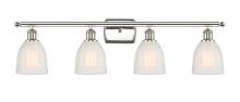 Innovations Lighting 516-4W-PN-G441 - Brookfield - 4 Light - 36 inch - Polished Nickel - Bath Vanity Light